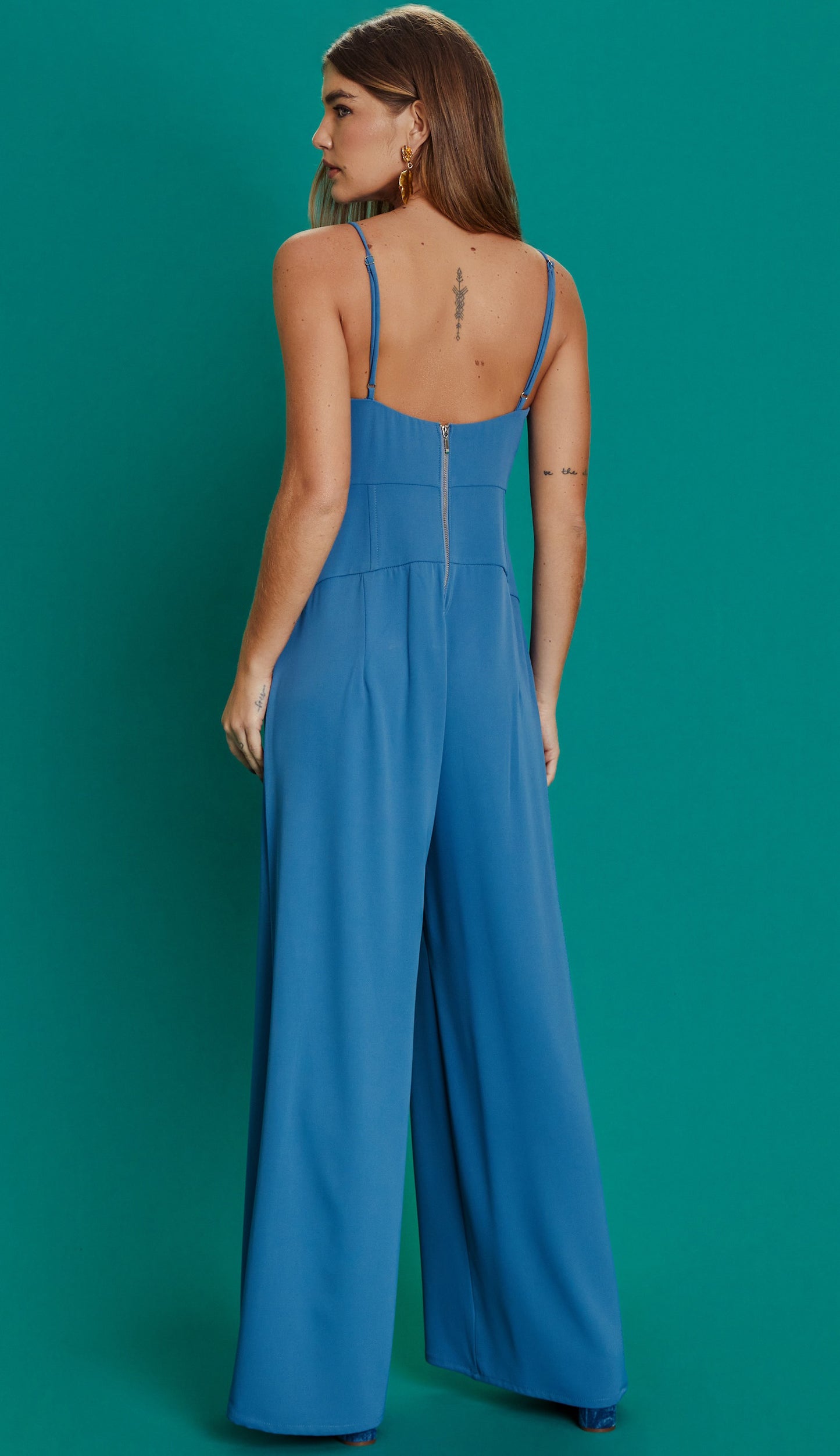 Macacão Ângela Azul