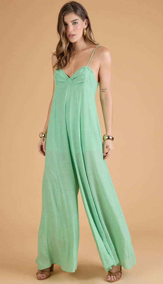 Macacão Emily Verde Claro