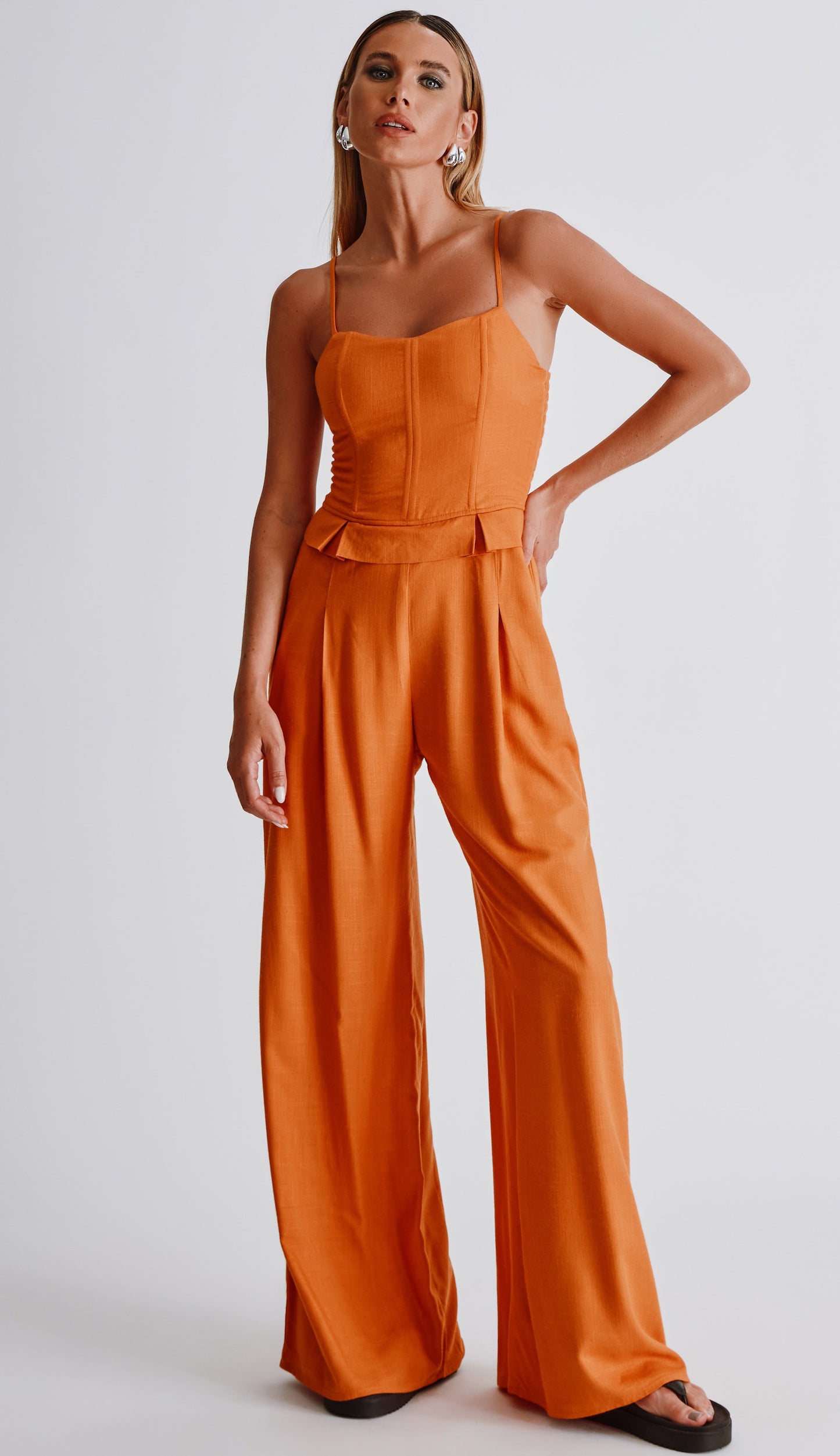 Macacão Grécia Laranja