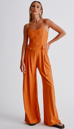 Macacão Grécia Laranja