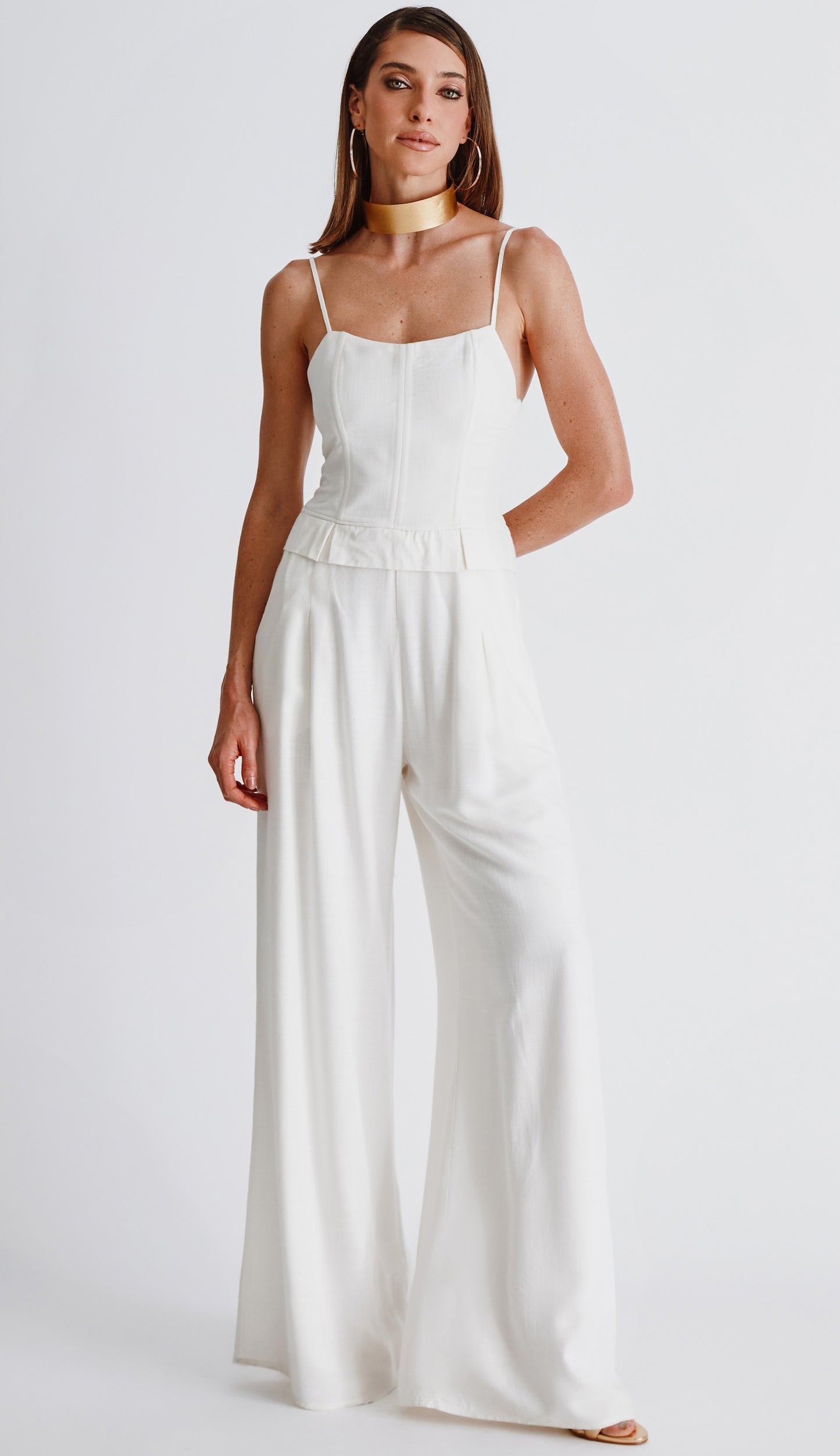 Macacão Grécia Off White