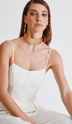 Macacão Grécia Off White