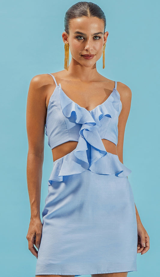 Vestido Hannah Amorim Ii Azul