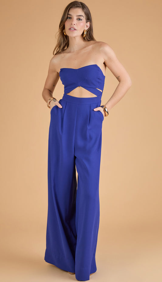 Macacão Vitória Azul