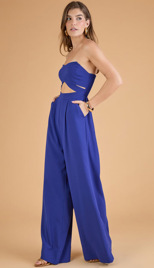 Macacão Vitória Azul