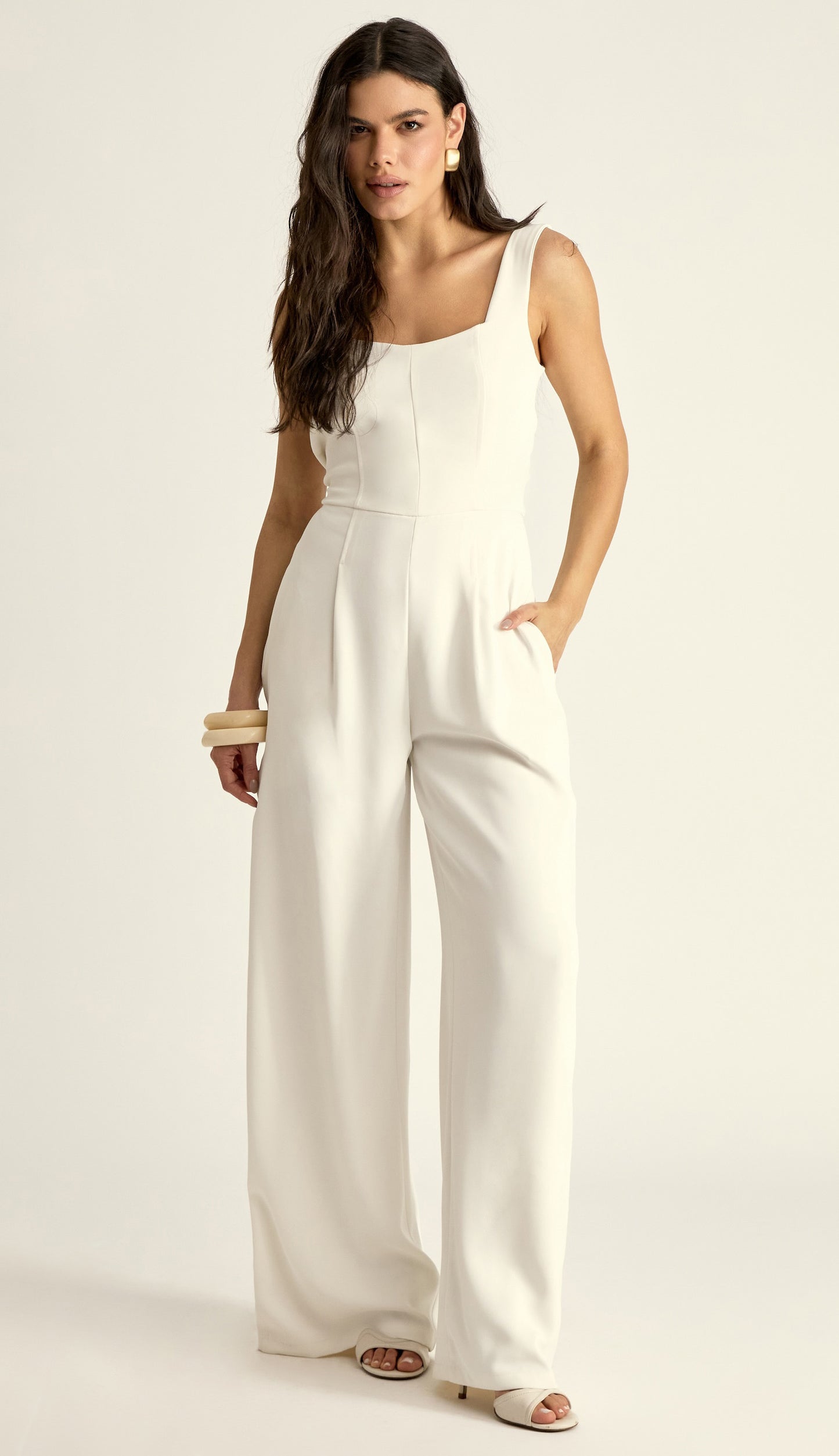 Macacão Lia Off White