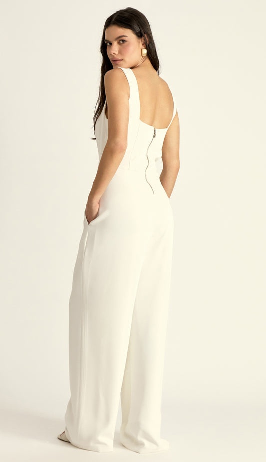 Macacão Lia Off White