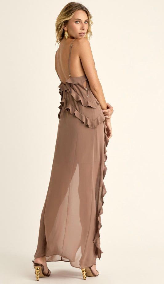 Vestido Anne Mocha