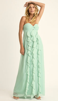 Vestido Jamine Acqua