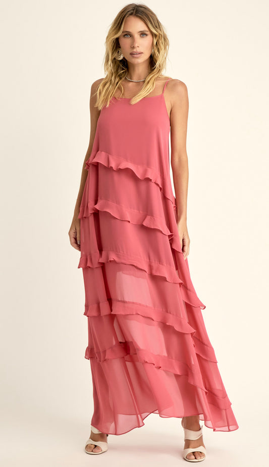 Vestido Fragrância Marsala