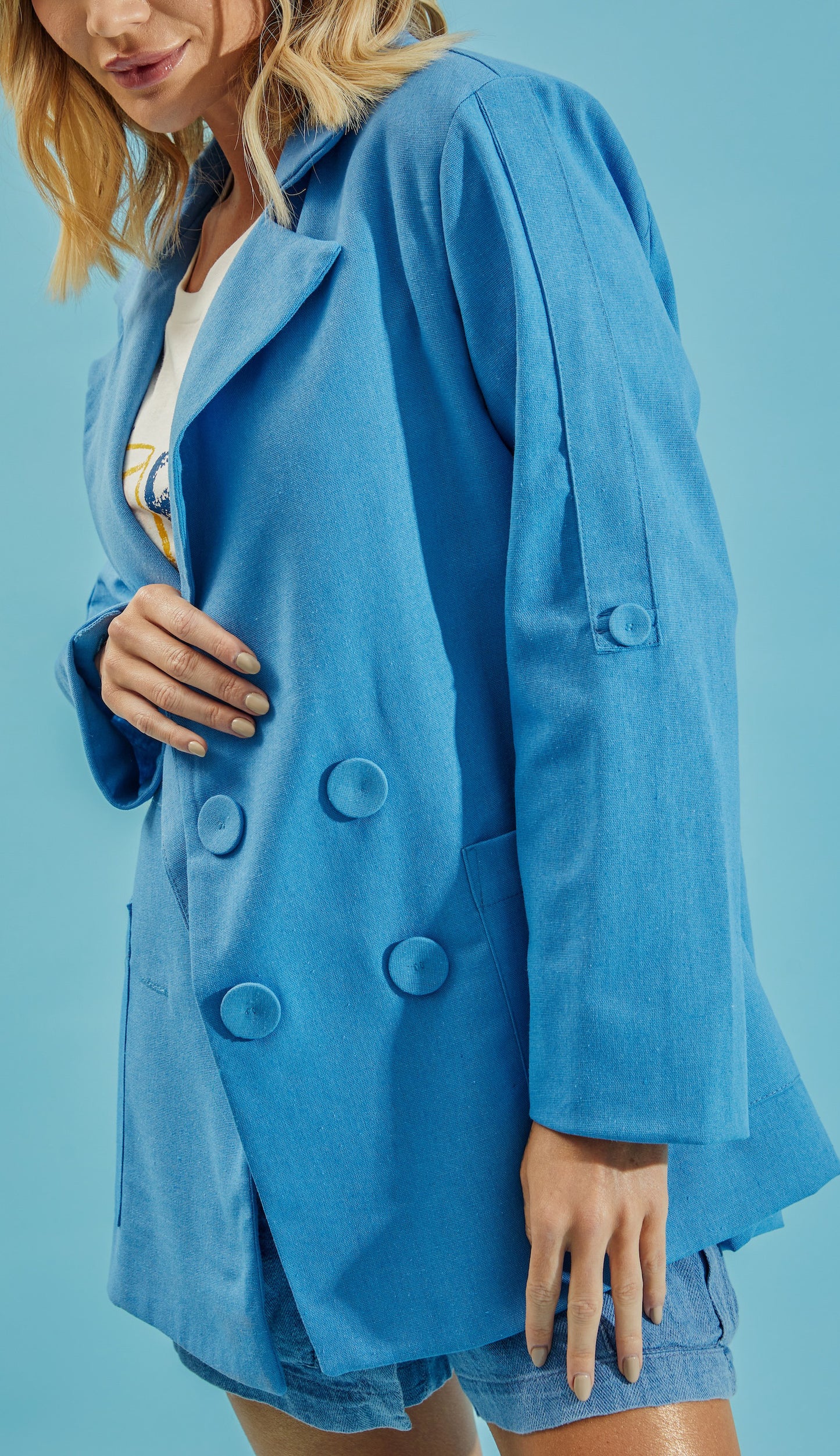 Blazer Tereza Azul