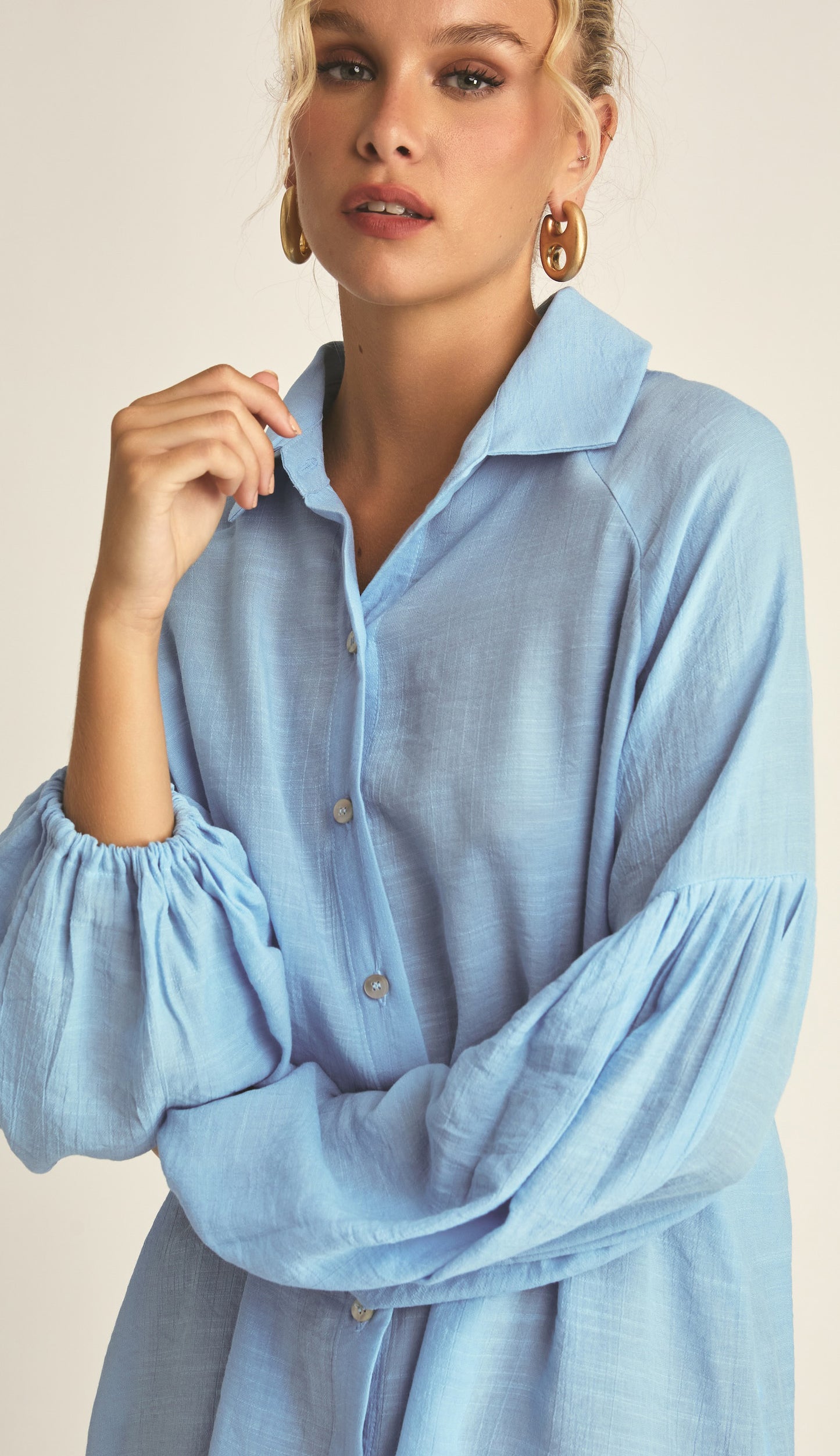 Camisa Fabienne Azul