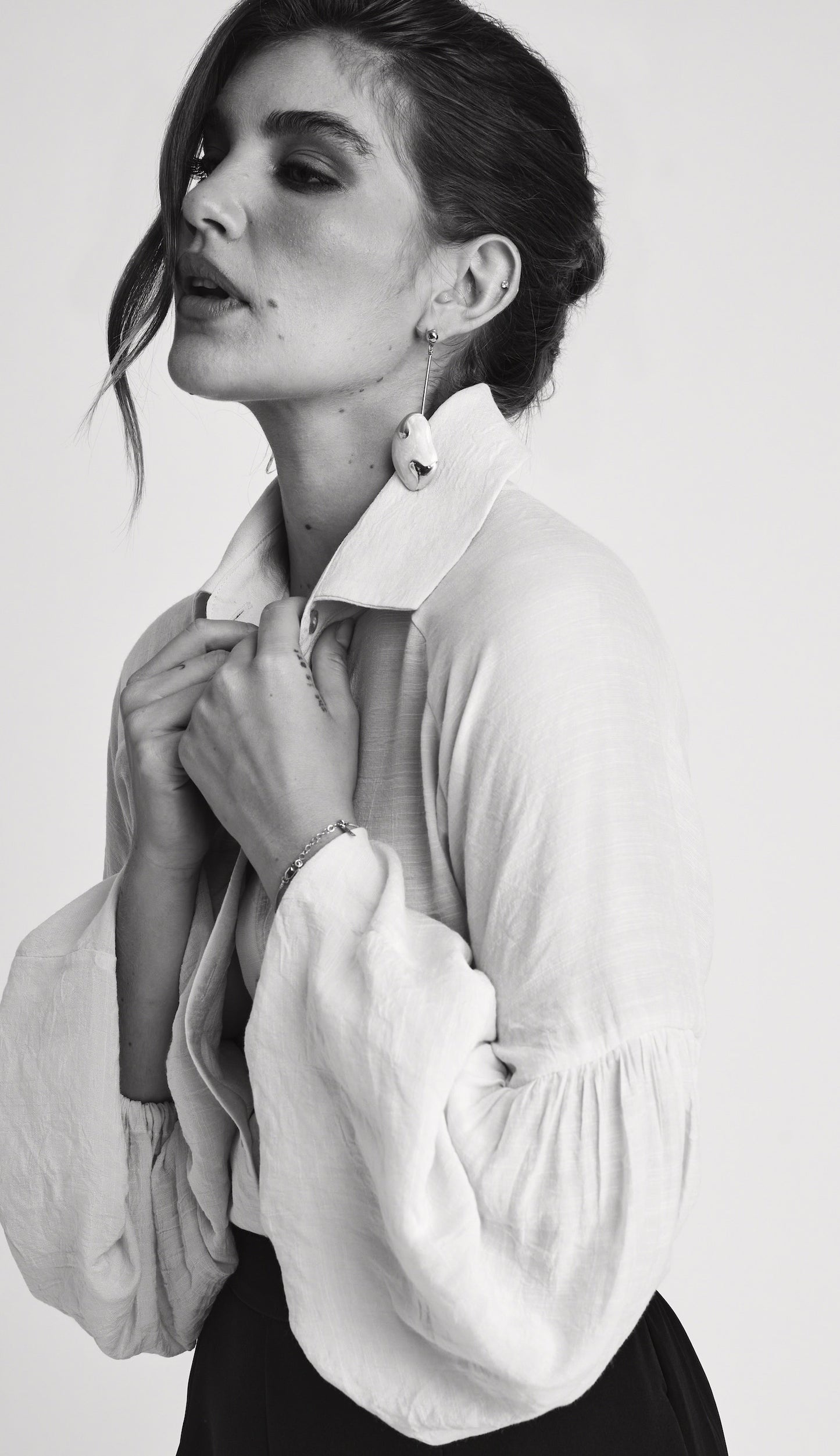 Camisa Fabienne Manteiga