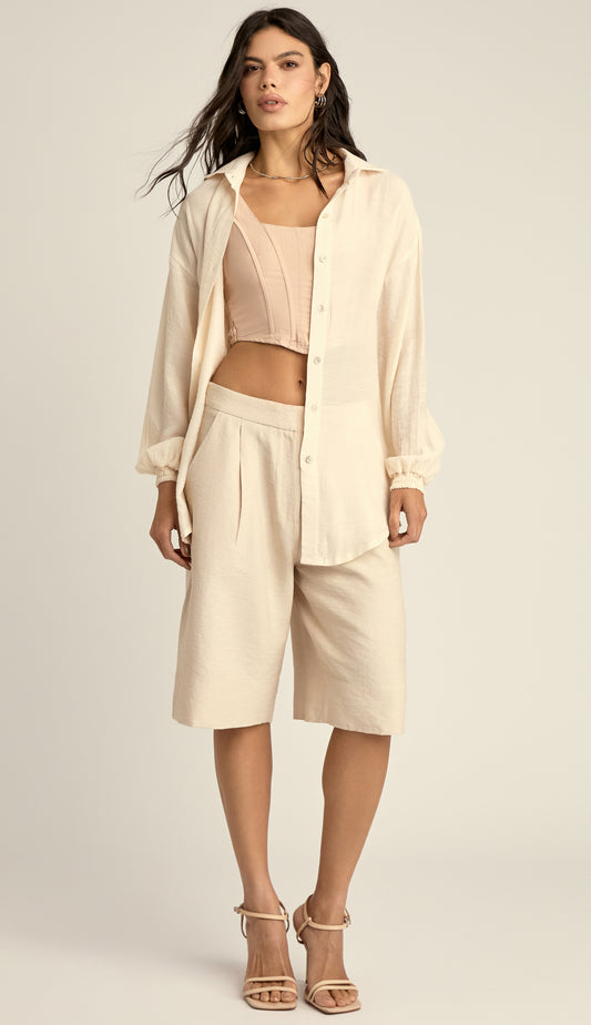 Camisa Gabrielle Off White