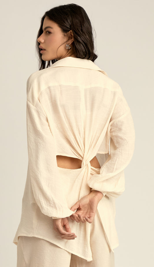 Camisa Gabrielle Off White