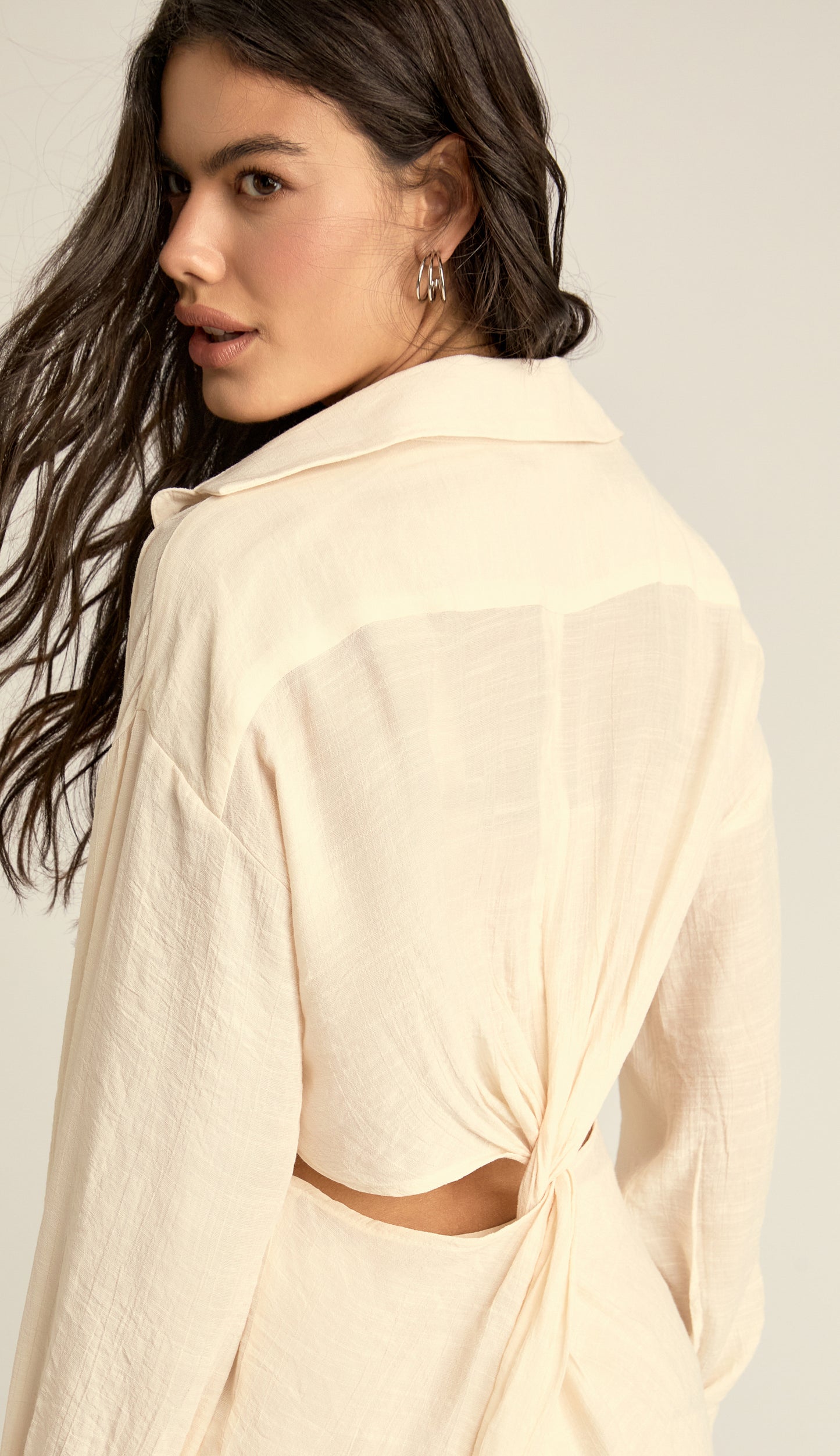 Camisa Soltinha Poliviscose Gabrielle | Laguna