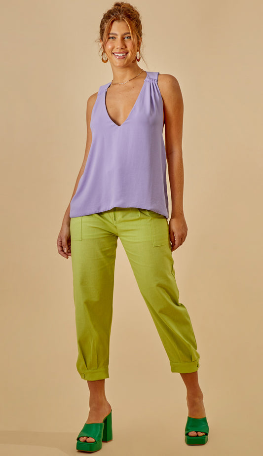 Blusa Papoula Lilás