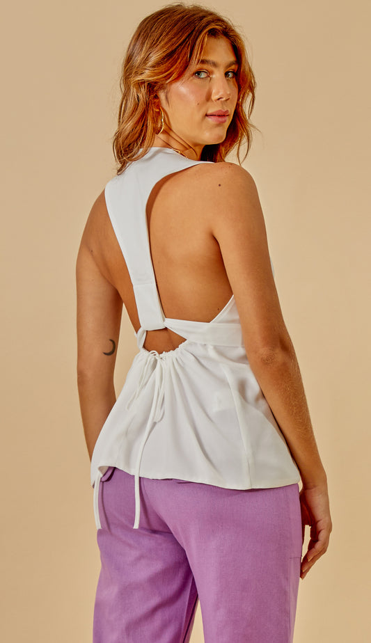Blusa Papoula Off White