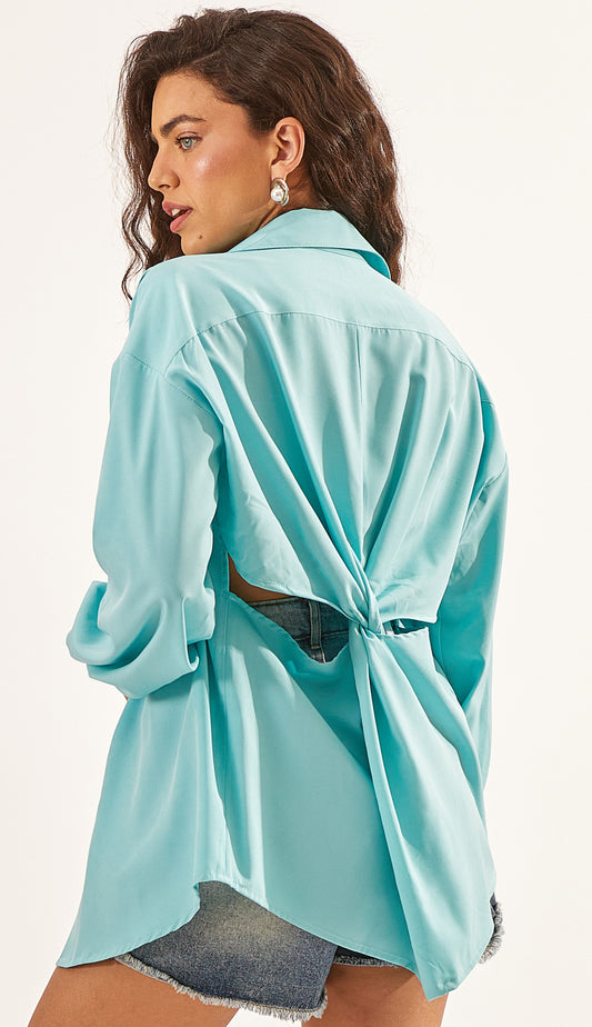 Camisa Raquel Acqua