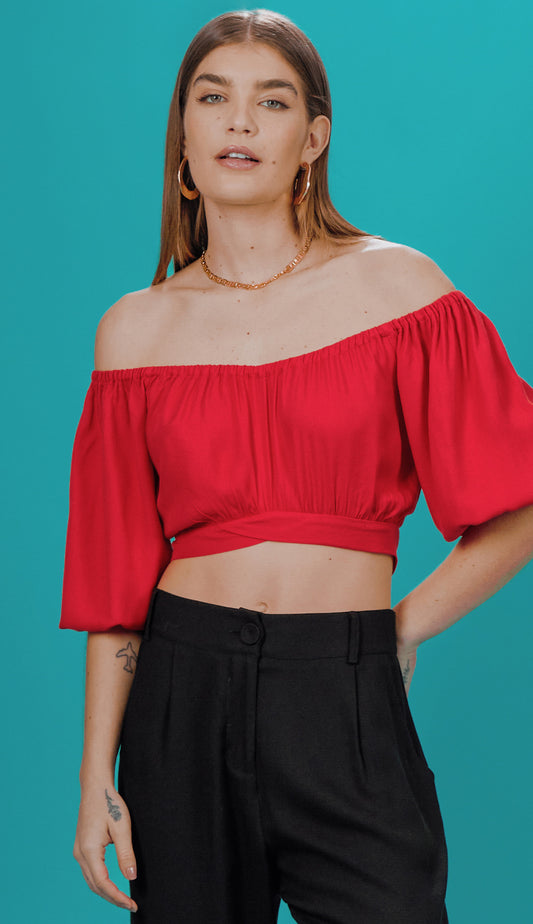 Blusa Fatua Cereja