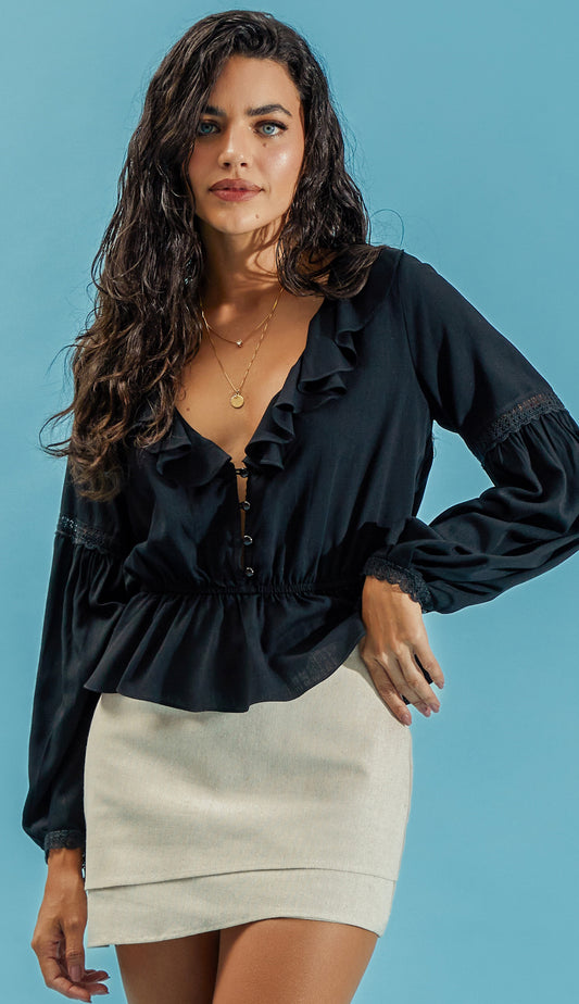 Blusa Jeniffer Preto