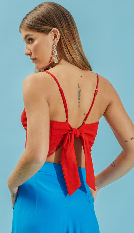 Blusa Luara Cereja