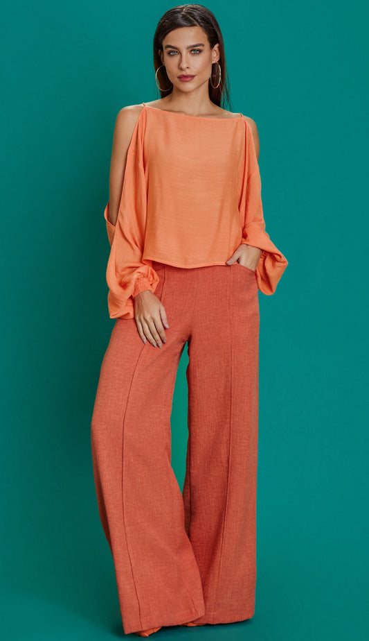 Blusa Leda Laranja