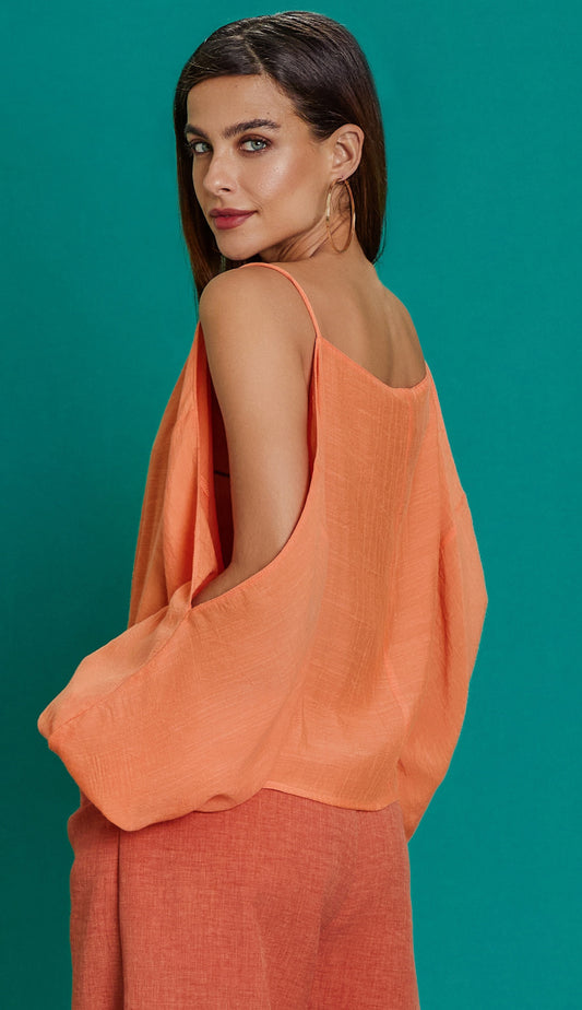 Blusa Leda Laranja
