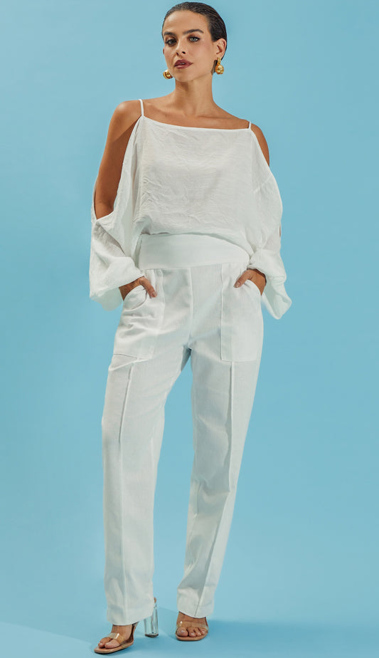 Calça Joana Off White