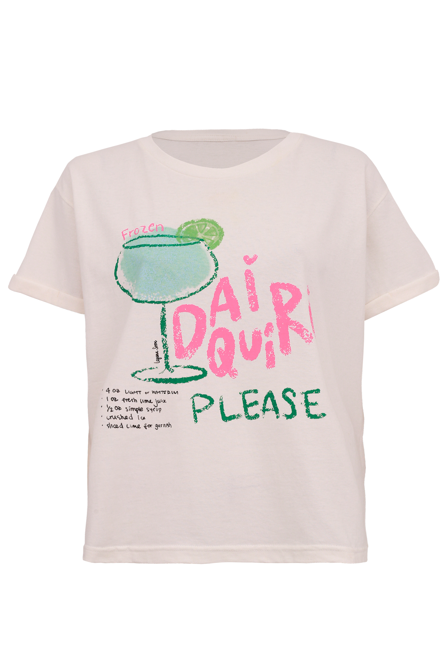 T Shirt Daiquiri Off White