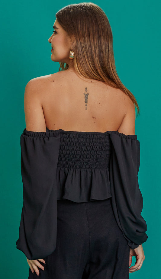 Blusa Neuza Preto