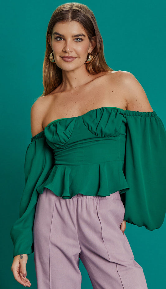 Blusa Neuza Verde