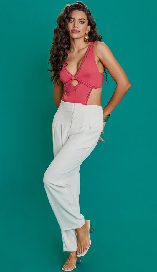 Calça Paola Off White