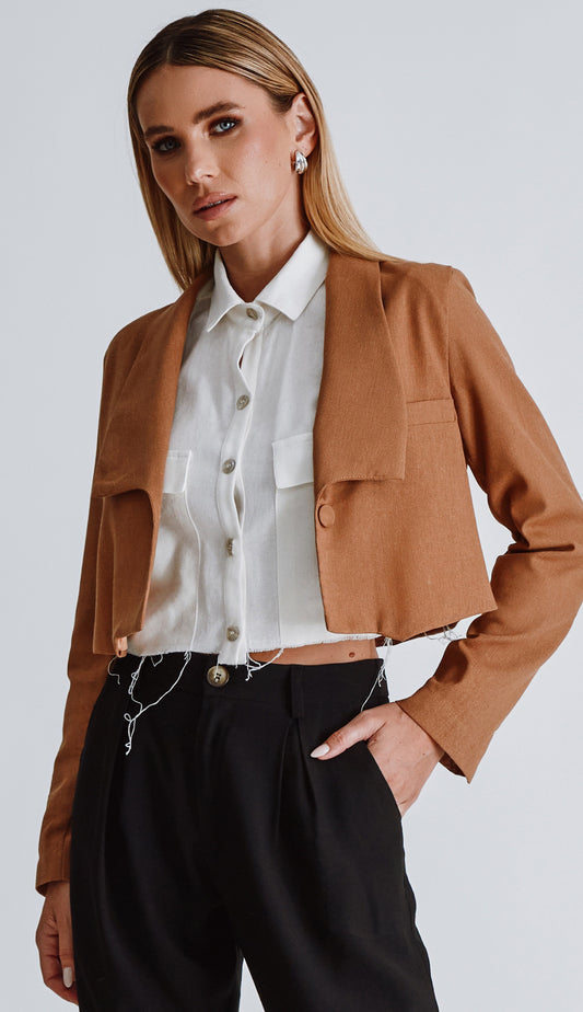 Blazer Paulinha Caqui
