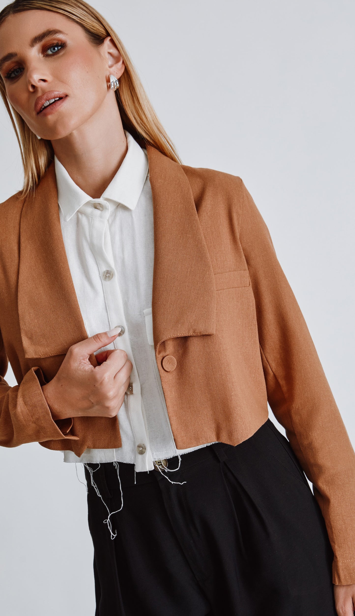 Blazer Paulinha Caqui