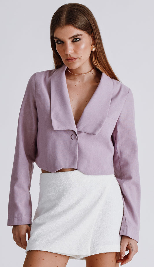 Blazer Paulinha Lilás