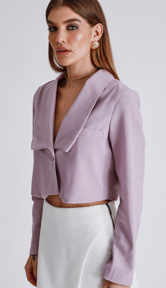 Blazer Paulinha Lilás