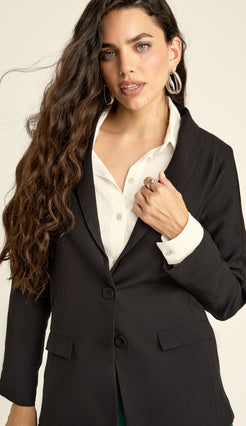 Blazer Alfaiataria Texturizada Cecília | Laguna