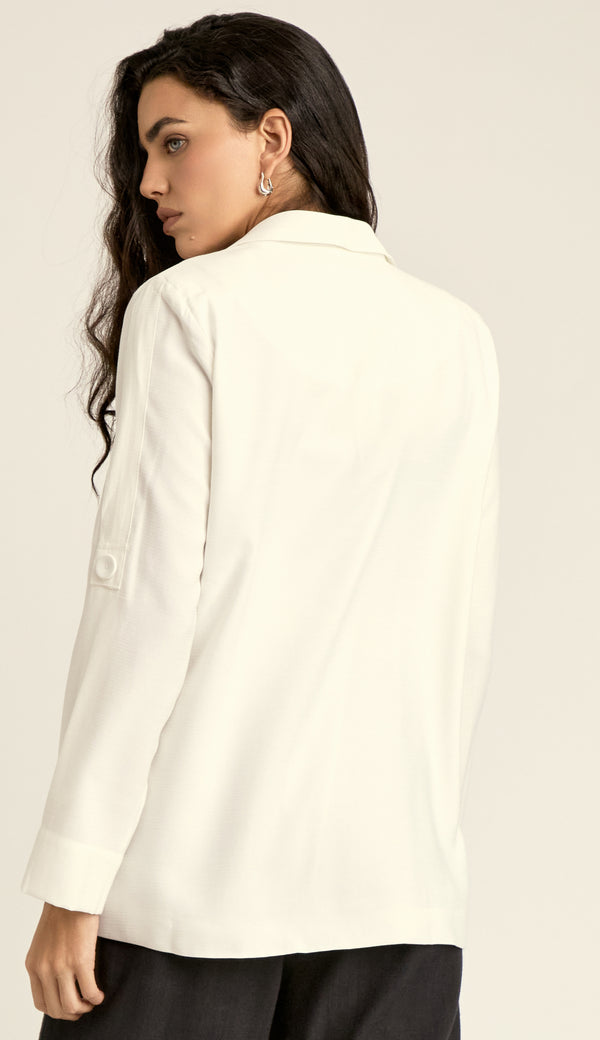 Blazer Alfaiataria Texturizada Cecília | Laguna