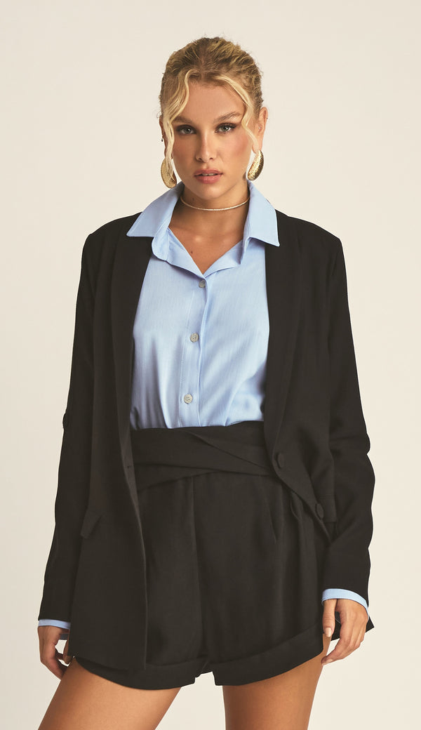 Blazer Alfaiataria Texturizada Cecília | Laguna