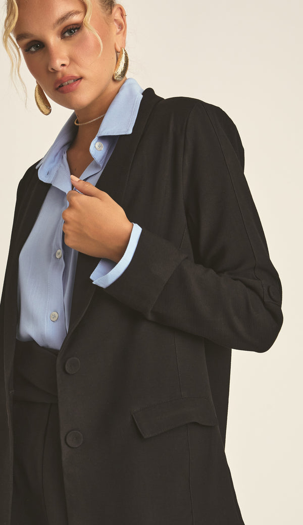Blazer Alfaiataria Texturizada Cecília | Laguna