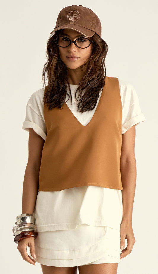 Blusa Cibele Mocha
