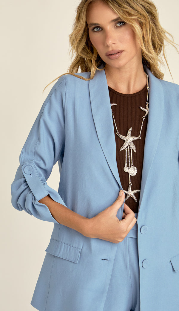 Blazer Alfaiataria Texturizada Cecília | Laguna