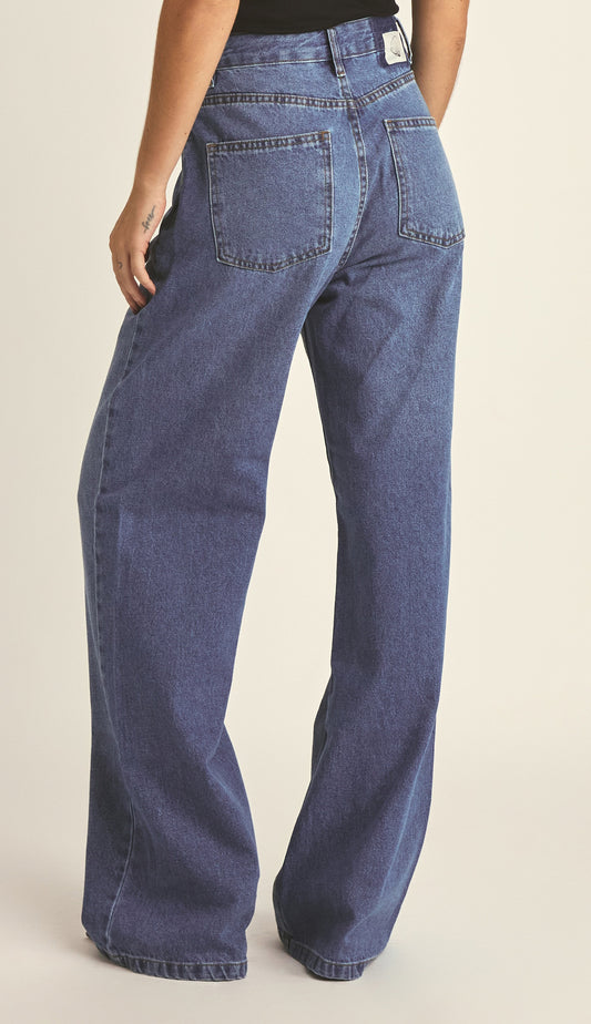 Calça Fiorenza Jeans Escuro