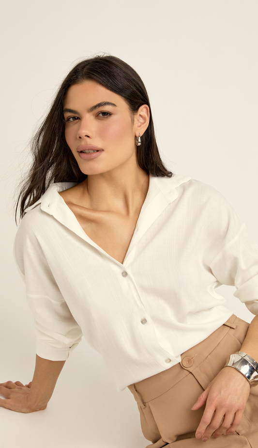 Camisa Salinas Off White