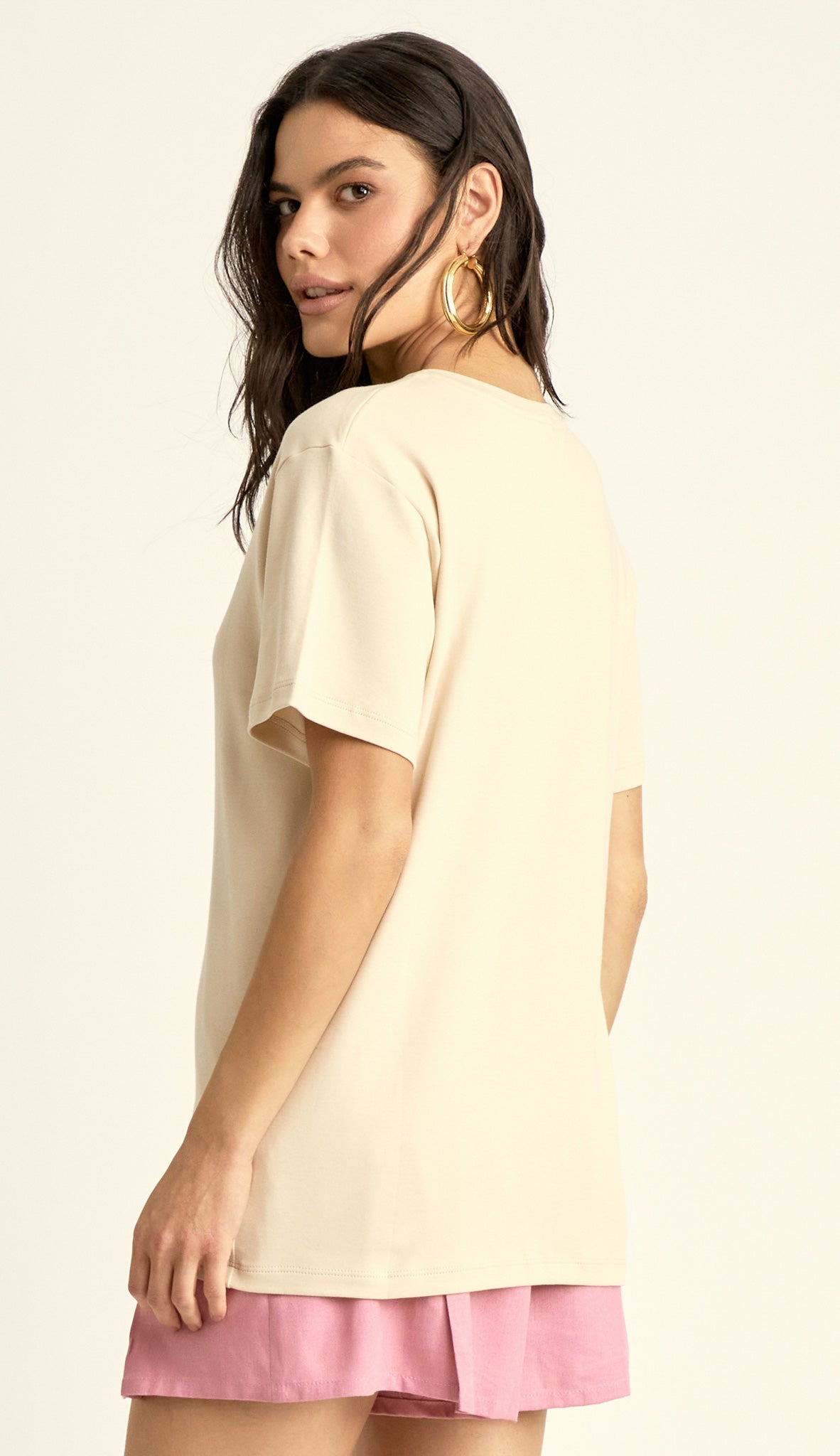 Camiseta Emmeline Chantilly