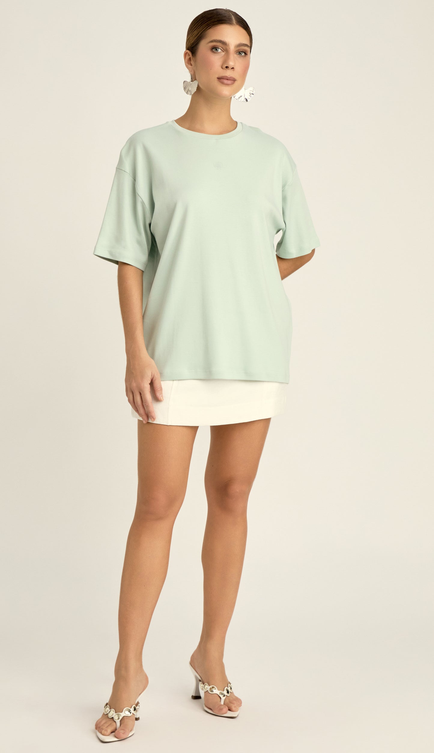 Camiseta Algodão Egipcio Eloá Verde