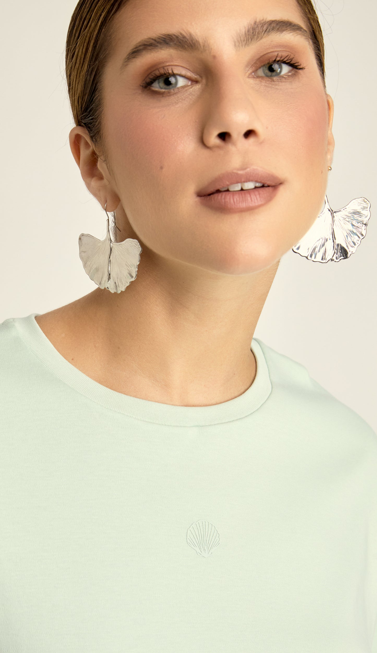 Camiseta Algodão Egipcio Eloá Verde