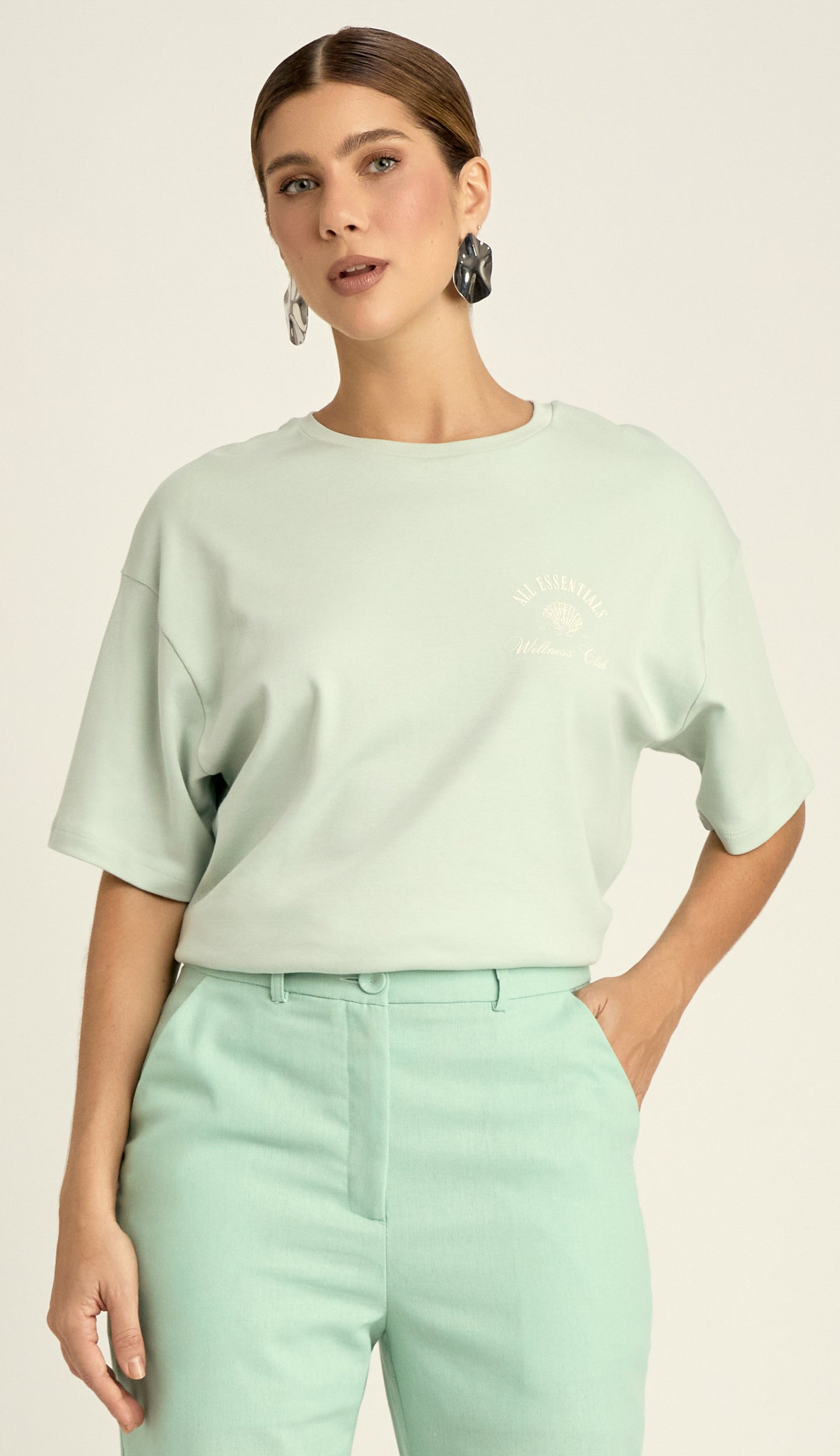 Camiseta Algodão Egipcio Fiji Acqua