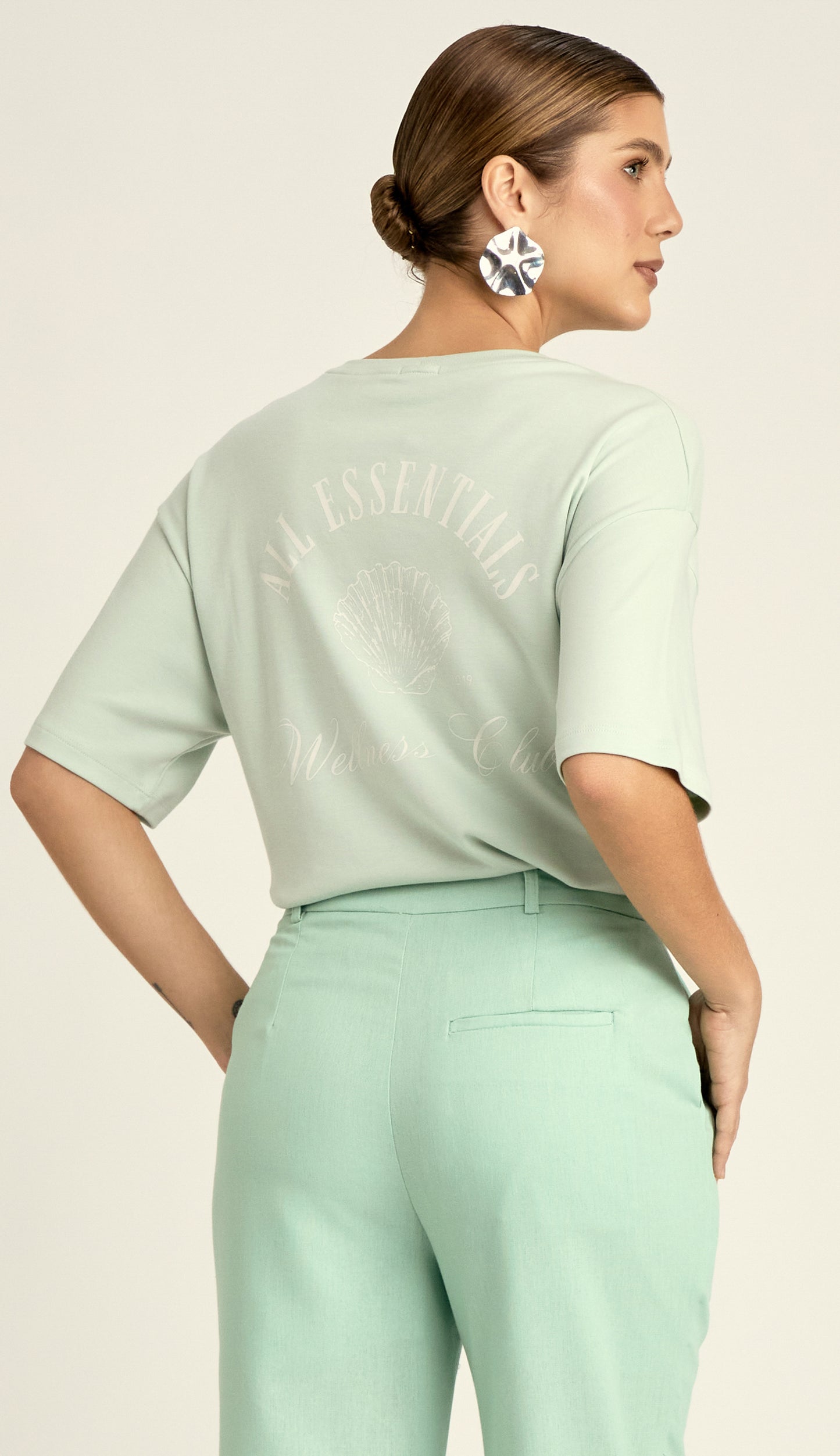 Camiseta Algodão Egipcio Fiji Acqua